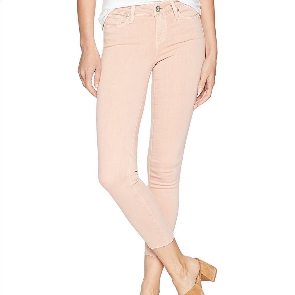 PAIGE Verdugo Crop Raw Hem Jeans - Picture 8 of 8